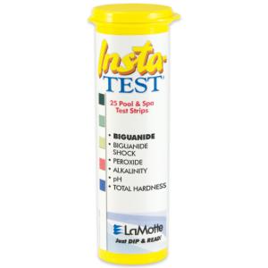 LaMotte INSTA-TEST 6 IN 1  Biguanide Pool & Spa Test Strips - 25 Strips