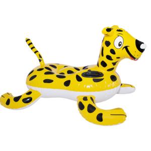 Leisurefun Leopard Rider Inflatable Pool Float