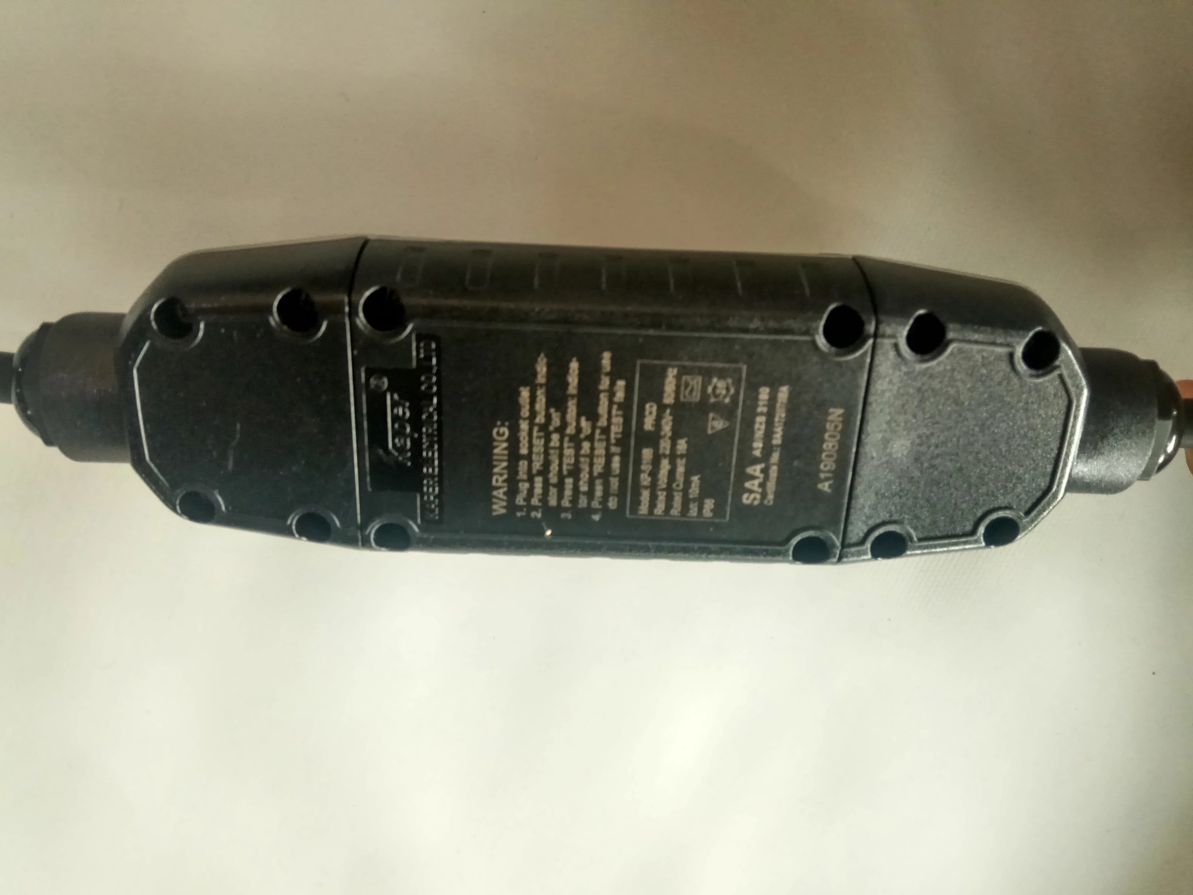 mSpa AU PRCD Plug with Power Cord - B9301388