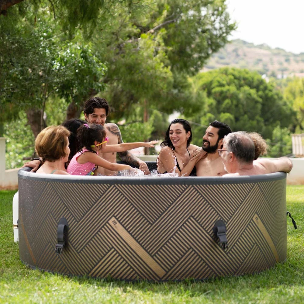 MSpa Mono PLUS Airjet - 1.92m x 65cm - 8 Person Portable Frame Spa