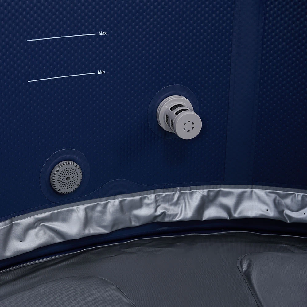 MSpa Naval Airjet - 1.73m x 65cm - 6 Person Portable Frame Spa