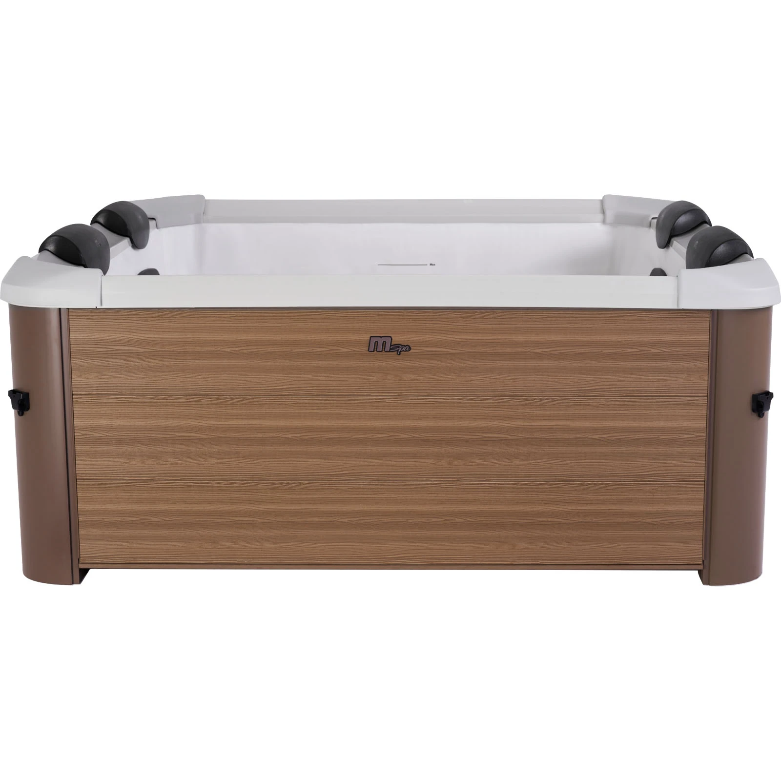 MSpa Oslo Massage Jet - Amber - 1.6m x 1.6m x 65cm - 6 Person Portable Frame Spa