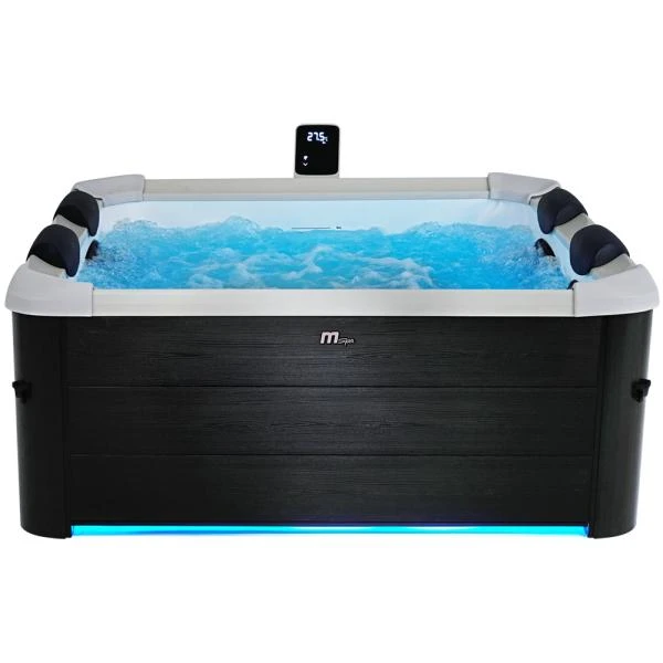 MSpa Oslo Massage Jet PLUS - 1.8m x 1.8m x 65cm - 6 Person Portable Frame Spa