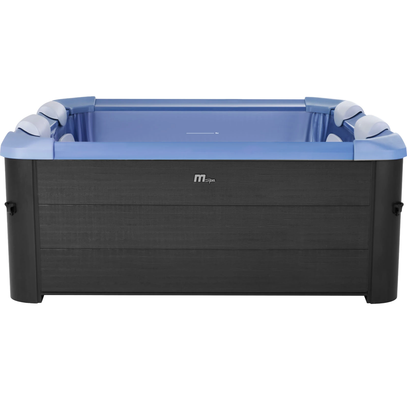 MSpa Oslo Massage Jet - Sapphire - 1.6m x 1.6m x 65cm - 6 Person Portable Frame Spa