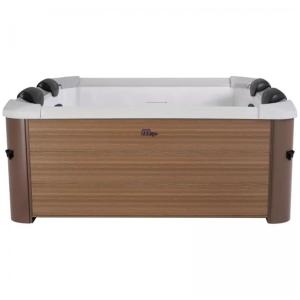 MSpa Oslo Massage Jet - Amber PLUS - 1.8m x 1.8m x 65cm - 6 Person Portable Frame Spa
