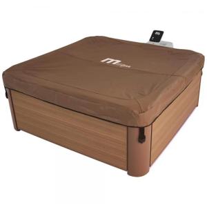 MSpa Oslo Massage Jet - Amber PLUS - 1.8m x 1.8m x 65cm - 6 Person Portable Frame Spa