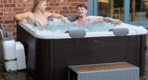 MSpa Tribeca Airjet - 1.6m x 1.6m x 65cm - 6 Person Portable Frame Spa