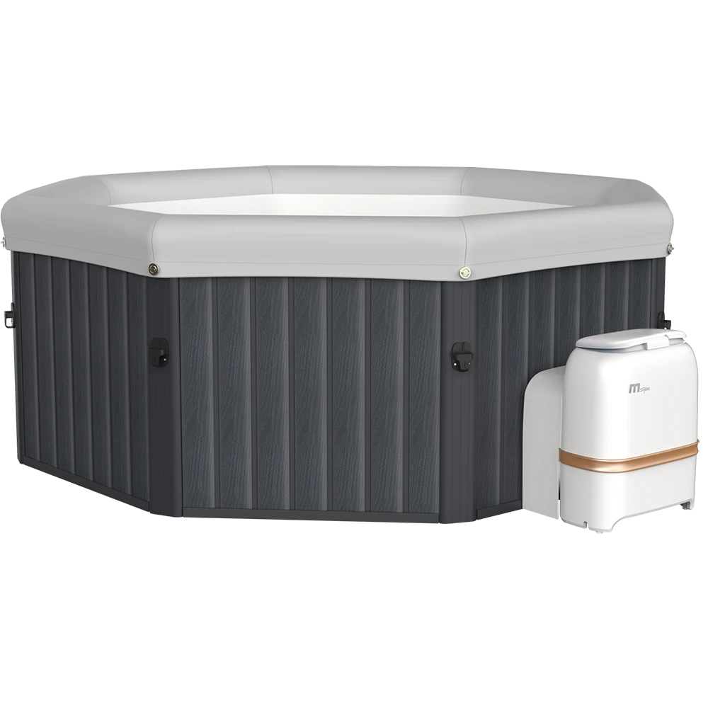 MSpa Tuscany Airjet - 1.93m x 1.93m x 73cm - 6 Person Portable Frame Spa