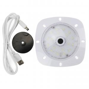 No(t)mad Waterproof Rechargeable Magnetic Pool LED Light - 18 LED - WHITE