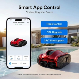 Pool Controls iGarden K Pro 150 Cordless Robotic Pool Cleaner