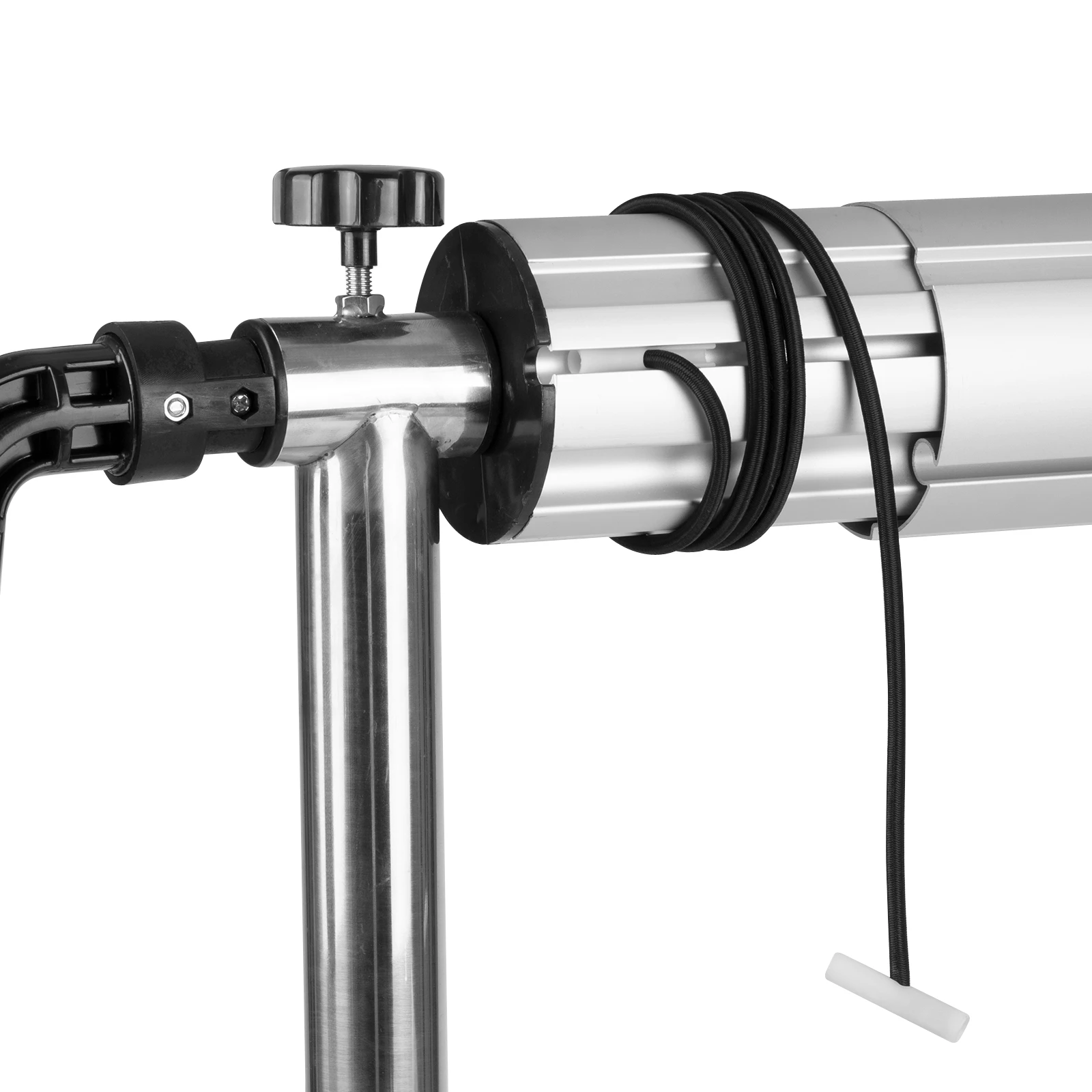 PoolCraft T Frame Pool Cover Roller - Handle Strings and Eyelets 3m to 5.7m Long Tube
