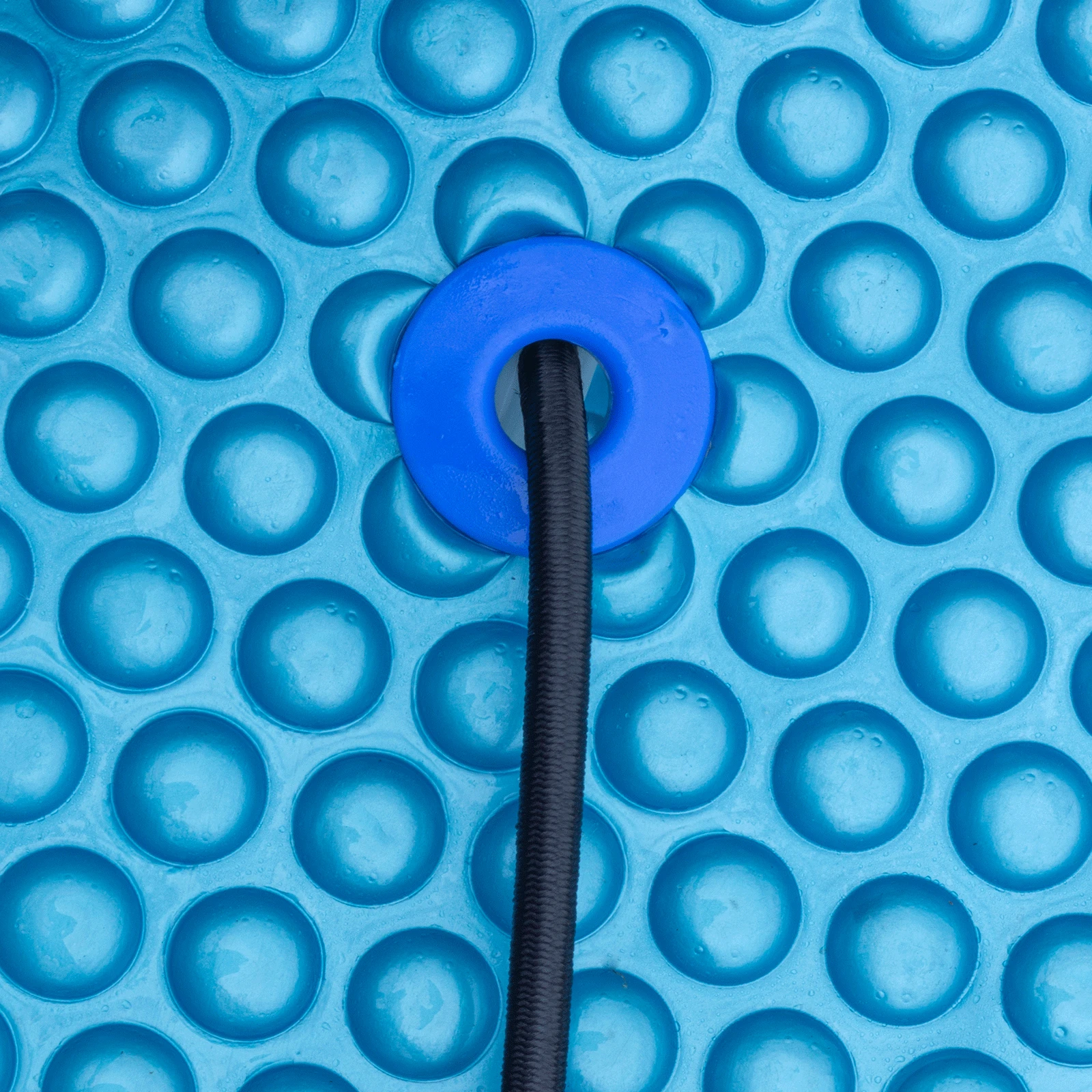 PoolCraft T Frame Pool Cover Roller - Wheel w. Force Reducing Device Strings and Eyelets - 4.9m to 6.45m Long Tube