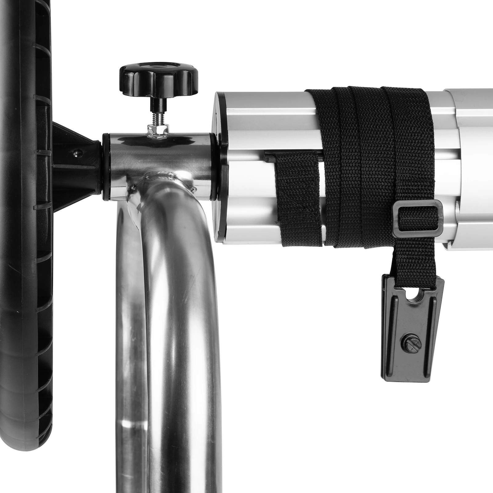 PoolCraft U Frame Pool Cover Roller - Wheel Straps and Buckles - 4.9m to 6.45m Long Tube