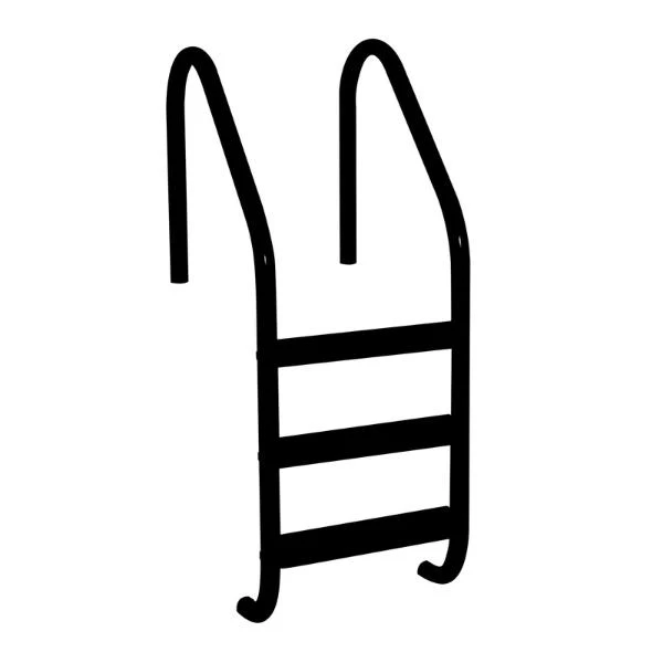 Saftron P-324 Ladder 3 Step - White