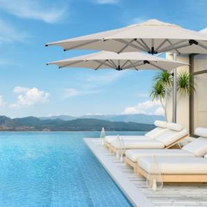 SU4 Tilting Cantilever Umbrella