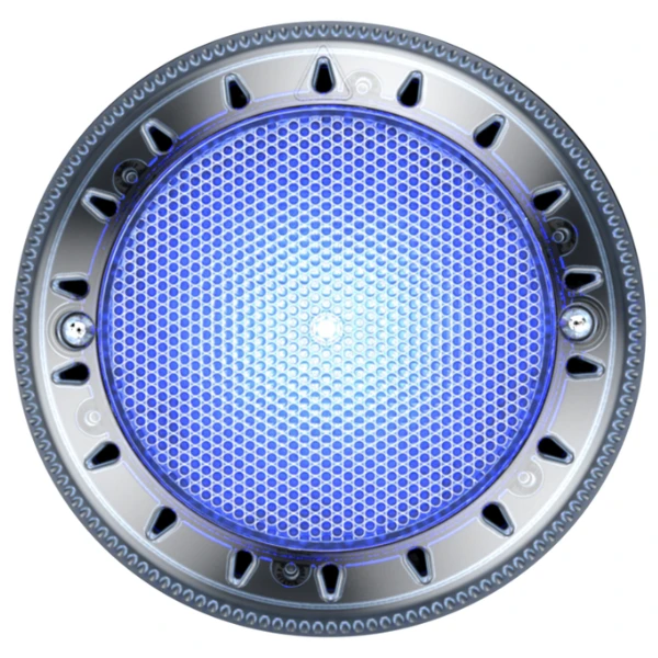 Spa Electrics Retro Series WNRX 1 x Niche Mount Blue LED Light + Standard Retro Mounting Kit + CLEAR RIM
