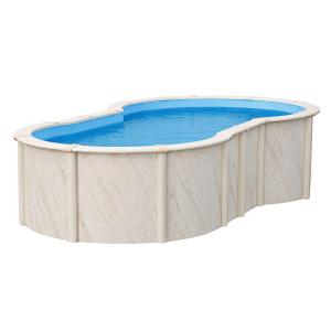 Stern's Pools - Whitsunday - 4.8m Wide - Keyhole - Above Ground Pool
