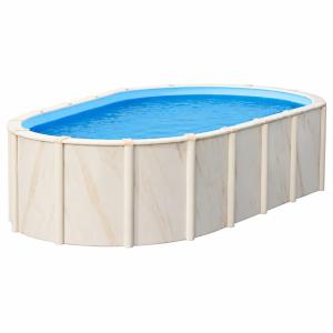 Stern's Pools - Whitsunday - 5.35m x 3.9m - Teardrop - Above Ground Pool