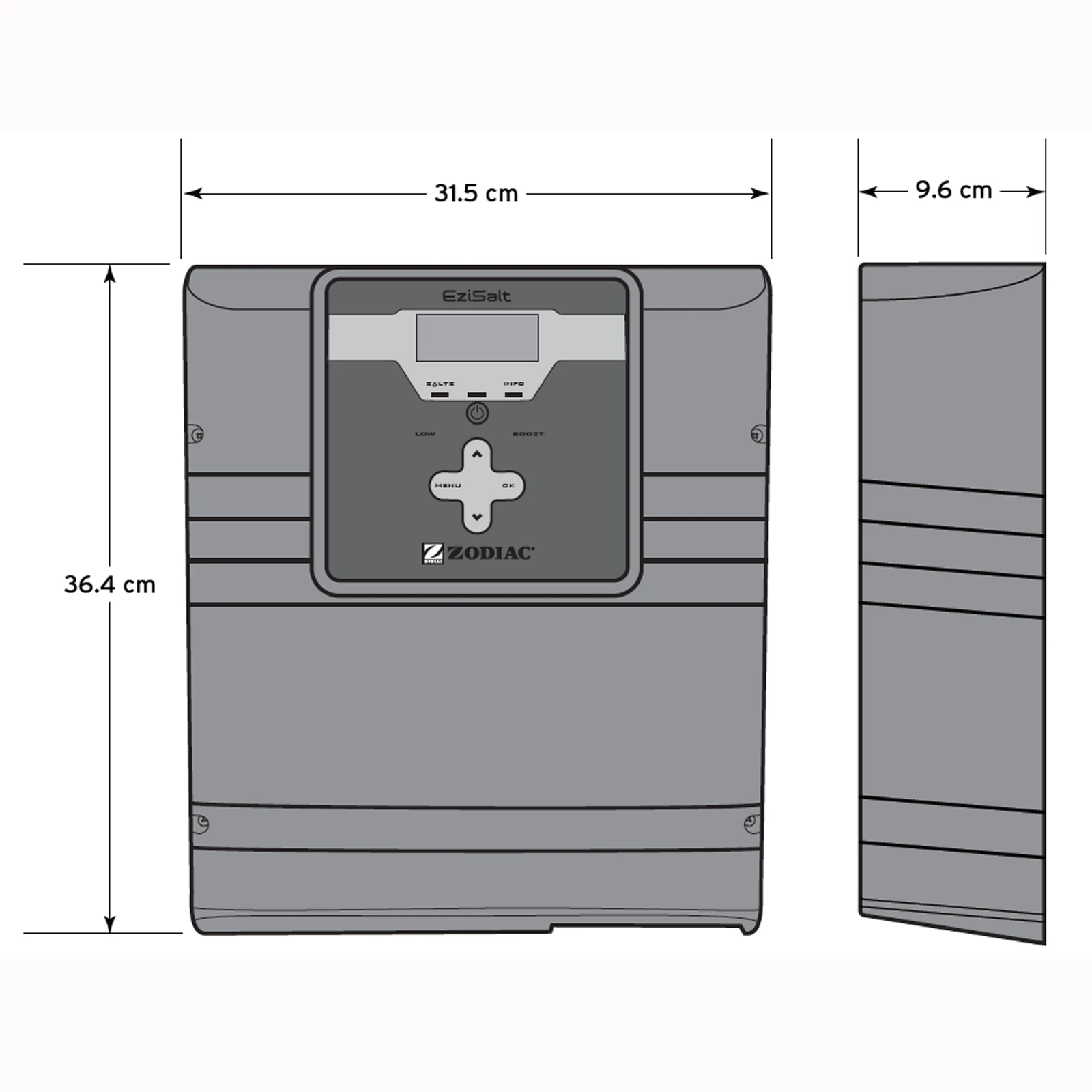 Zodiac Ezi Salt 40 Chlorinator - Retrofits LM2-30 / LM2-40