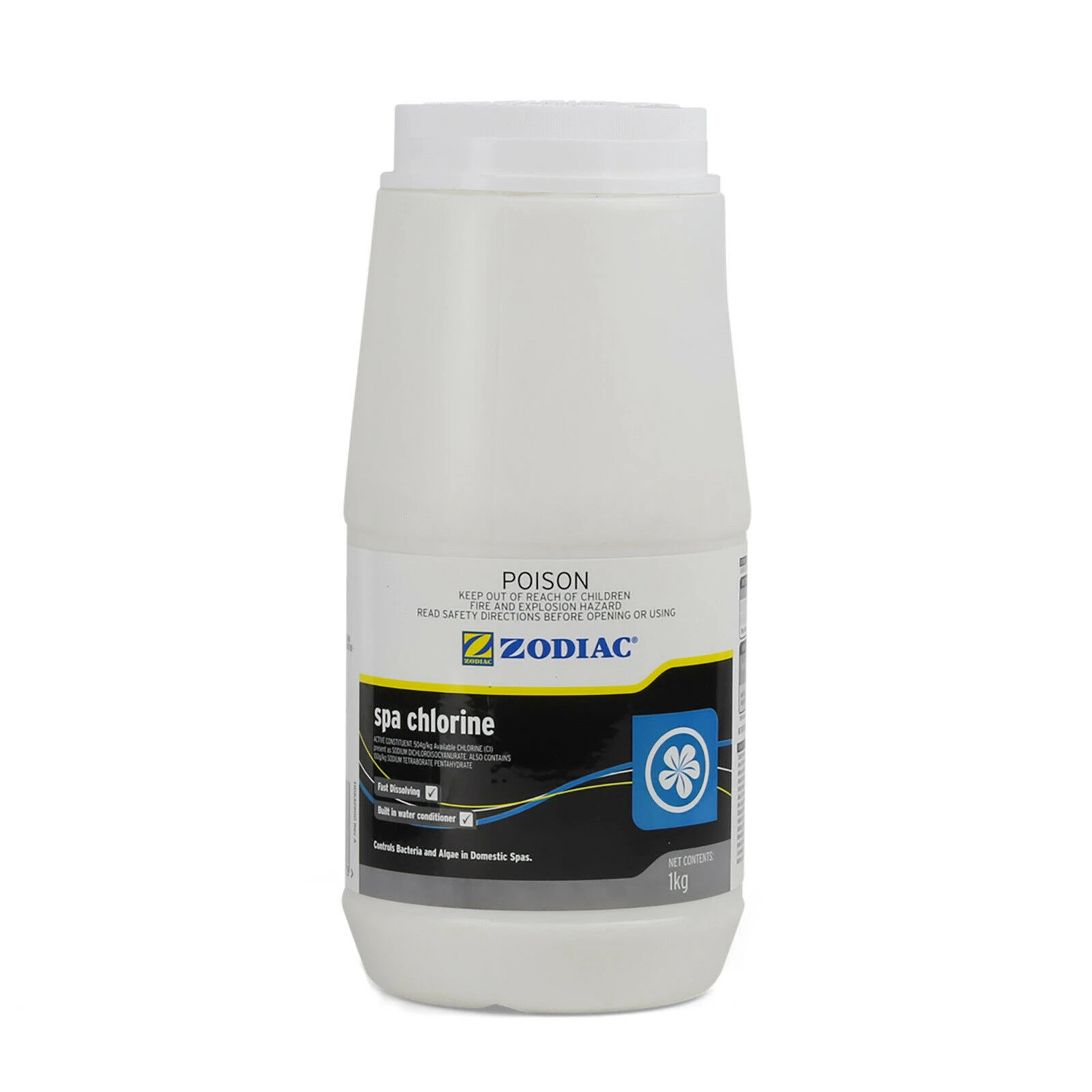 Zodiac Nature 2 Spa Stick + 1Kg Zodiac Spa Chlorine - Spa Lithium Substitute