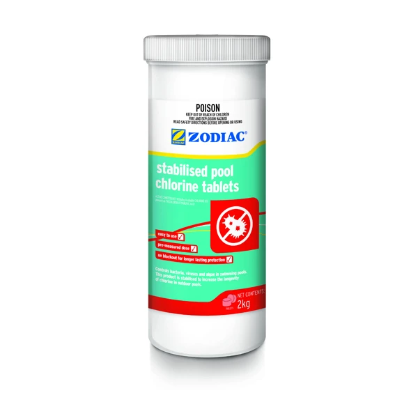 Zodiac Stabilised Chlorine Tablets 2Kg