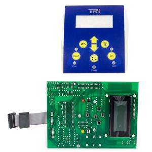 Zodiac TRi Chlorinator Control PCB Board 8MHz + Top Label